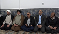 دیدار امام جمعه ایلام با خانواده شهید سرهنگ «نوروز شریعتی»