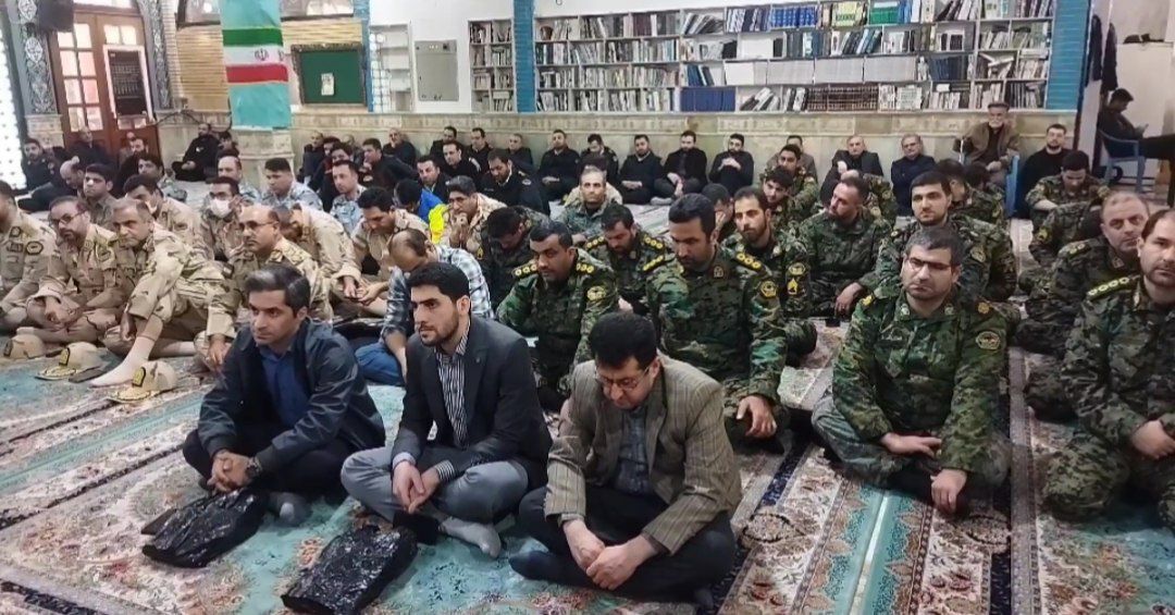 مراسم اربعین شهید مدافع امنیت شهید جوینده در صومعه‌سرا