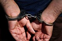 دستگیری عامل تخریب خودروی‌های سازمانی پلیس راهور در آستانه اشرفیه