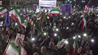 حضور مردم دارالمومنین همدان در سنگری به نام خیابان