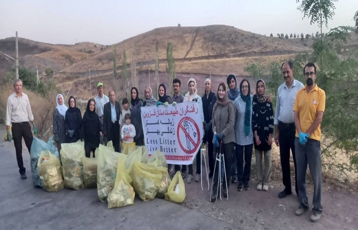 پاکسازی پسماندها در قزوین؛ از امامزاده باراجین تا سایت پاکسار