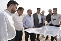 آماده‌سازی مرکز ۴۵۰ هکتاری نهضت ملی مسکن بوشهر