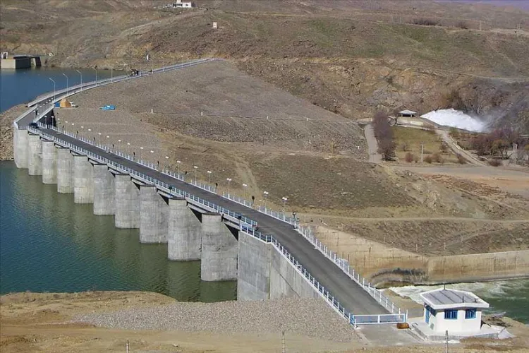 افزایش دوبرابری حجم آب سد شهید کاظمی بوکان افزایش دوبرابری حجم آب سد شهید کاظمی بوکان