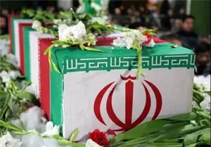 تشییع دو شهید حمله دشمن صهیونی آمریکایی در میناب تشییع دو شهید حمله دشمن صهیونی آمریکایی در میناب