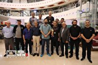 قهرمانی مرکز تجاری در رقابت‌های فوتبال دستی کیش