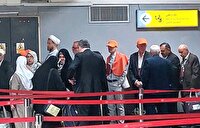 اعزام دومین گروه زائران گیلانی حج تمتع ۱۴۰۵ از مشهد مقدس