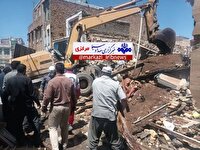 انفجار مرگبار در اراک؛ یک منزل مسکونی تخریب و یک نفر جان باخت