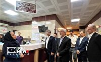 قدردانی دادستان کیش از خدمات نیرو‌های درمانی بیمارستان کیش