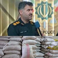 کشف ۱۵ تن برنج احتکاری به ارزش ۴۵ میلیارد ریال در بابل