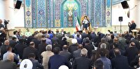 مراسم گرامیداشت حضرت آیت الله العظمی بهجت فومنی با حضور استاندار گیلان در مسجد جامع فومن