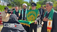 دیدار کاروان زیر سایه‌ی خورشید با شهدای جنگ تحمیلی سوم در آبادان