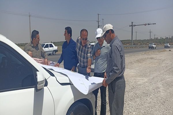 پیشرفت ۵۶ درصدی بزرگراه اهرم - برازجان