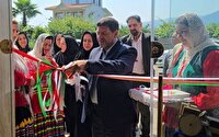 افتتاح دو واحد تولید و عرضه صنایع دستی در روستای جهانی چادر شب بافی ایران
