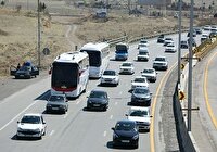 آزادراه‌های قزوین زیر بار ترافیک پر حجم و نیمه سنگین