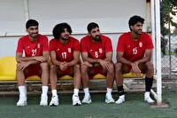 تمرین فشرده تیم فوتبال امید قبل از استراحت یک روزه