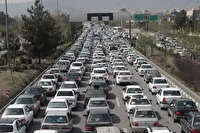 افزایش ترافیک محور‌های منتهی به مشهد در روز خاکسپاری رهبر شهید