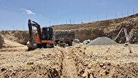 آغاز عملیات ساخت مخزن هزار مترمکعبی آب در روستای کرمجگان قم