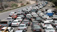 ترافیک سنگین در چالوس، هراز و آزادراه قزوین–کرج–تهران