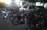 توقیف ۳۰ دستگاه خودرو و موتورسیکلت در رودسر