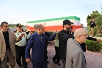 ورود پیکر دریانورد شهید حادثه کشتی «آنا»به گیلان