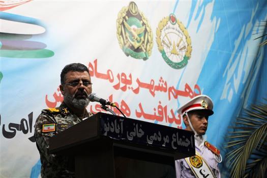 پدافند هوایی در خط مقدم مقابله با دشمن قرار داشت پدافند هوایی در خط مقدم مقابله با دشمن قرار داشت