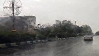 لطافت طبیعت با بارش باران در آذربایجان شرقی